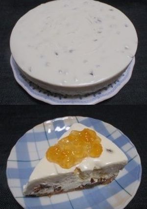 レアチーズクリームケーキ-レシピのメイン写真