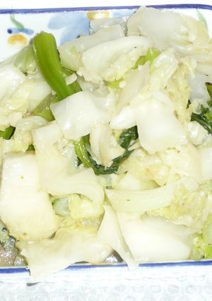 簡單野菜ニンニク煮-レシピのメイン写真