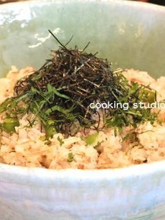 簡単ヘルシー!☆じゃこと梅干しの薬味ご飯-レシピのメイン写真