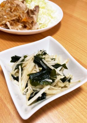 子供愛する☆大根とわかめの激ウマ☆サラダ-レシピのメイン写真