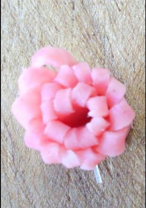 ハムdeお花-レシピのメイン写真