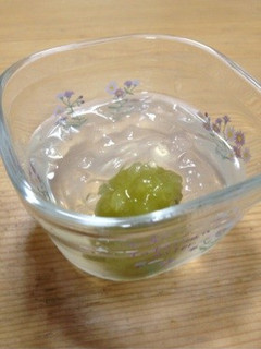 粉寒天で梅ゼリー☆-レシピのメイン写真