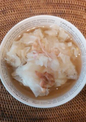 キャベツ大量消費！キャベツの巣ごもり卵-レシピのメイン写真