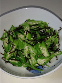 おくら塩昆布-レシピのメイン写真