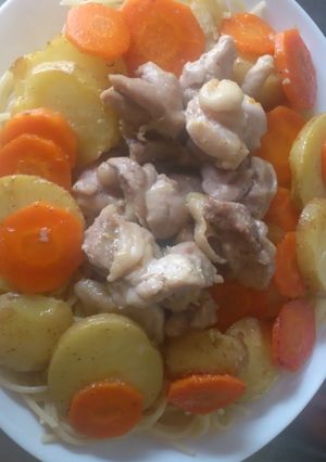 鶏じゃがパスタ-レシピのメイン写真