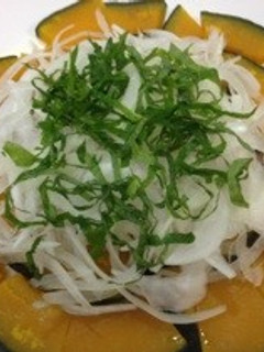 夏にサッパリ!かぼちゃのサラダ-レシピのメイン写真