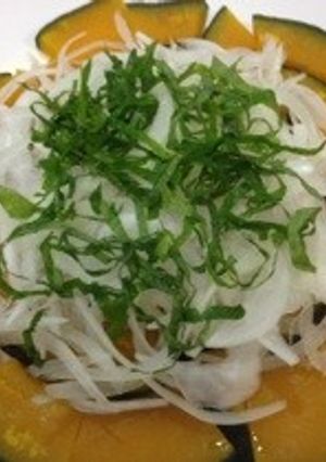 夏にサッパリ！かぼちゃのサラダ-レシピのメイン写真