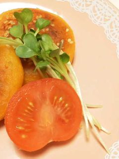 かぼちゃのゴマおやき-レシピのメイン写真