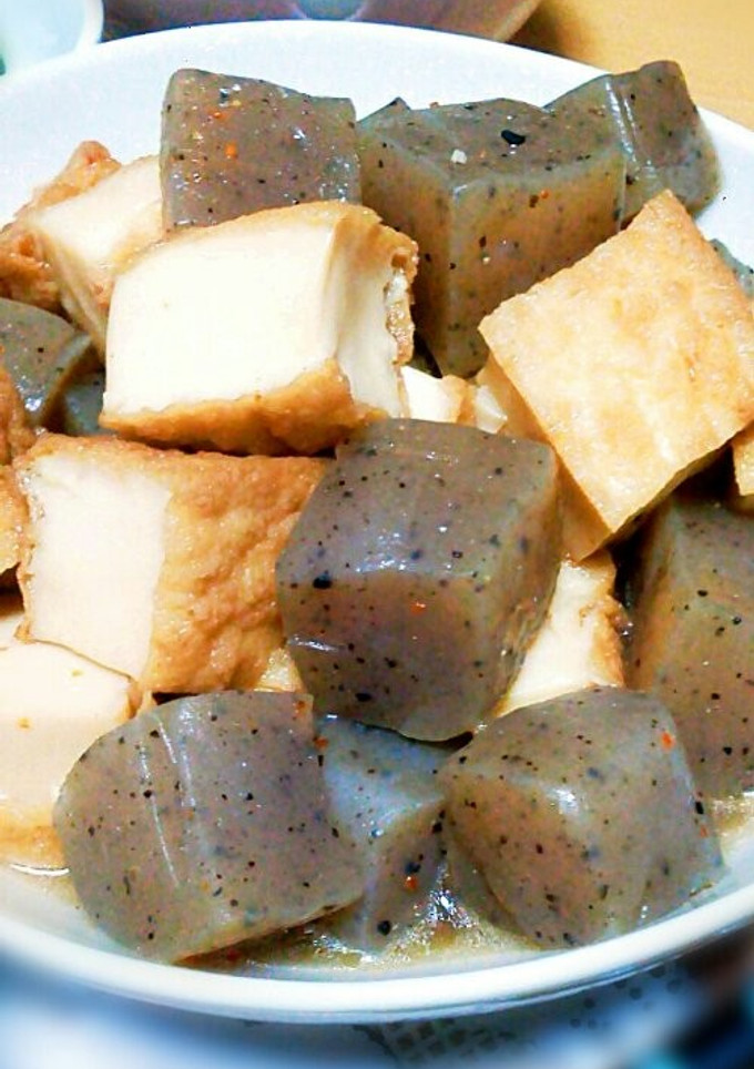 こんにゃく厚揚げぴりっと煮*-レシピのメイン写真