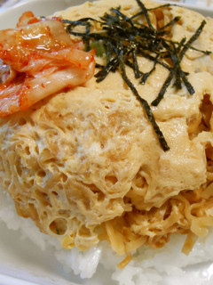 超簡単5分調理・チキンラーメン丼丼-レシピのメイン写真