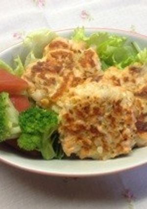 モチモチ♡鮭つくね☆*+-レシピのメイン写真