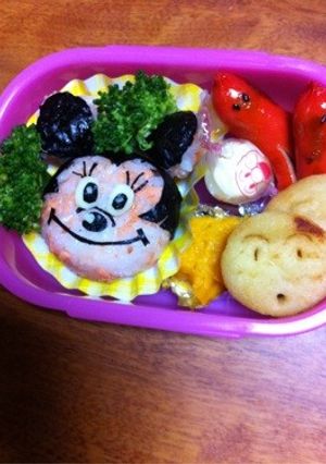 保育園♡お弁当 ミニー-レシピのメイン写真