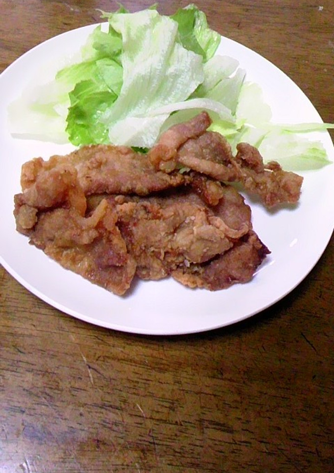 簡単漬け込みなし豚の竜田揚げ-レシピのメイン写真