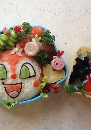 ドキンちゃんのキャラ弁♪-レシピのメイン写真