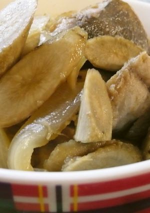 サバとゴボウの梅しょうが煮♪-レシピのメイン写真