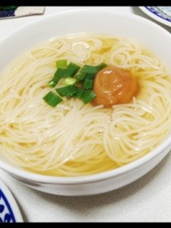 残った素麺で優しいにゅうめん*-レシピのメイン写真