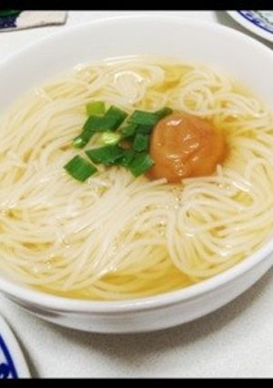 残った素麺で優しいにゅうめん*-レシピのメイン写真