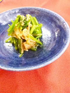 ほうれん草となめ茸の和え物-レシピのメイン写真