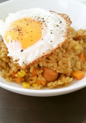 炊飯器で☆カレーピラフ-レシピのメイン写真