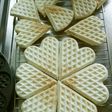 ワッフル型で南部せんべい★マクロビ