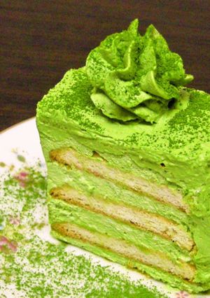 黒柳徹子さんのケーキ（はちみつ抹茶味）-レシピのメイン写真