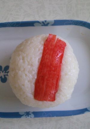 チーズかにかまおにぎり-レシピのメイン写真