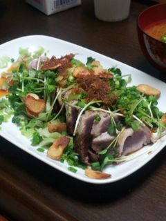 カツオのたたき-レシピのメイン写真