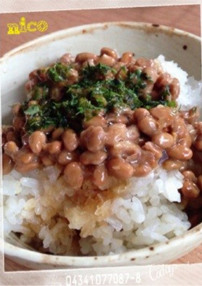 納豆と大根おろしのぶっかけ丼。-レシピのメイン写真