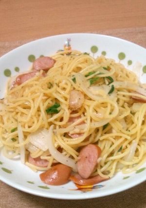 大葉のペペロン風スパゲティ-レシピのメイン写真