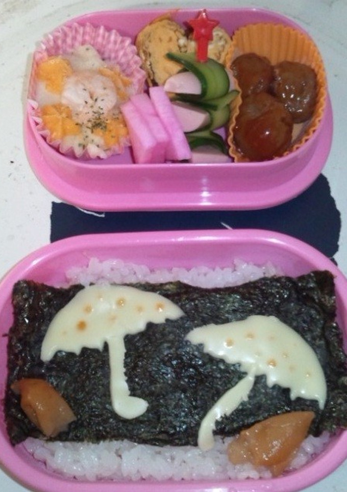 幼稚園のお弁当　2013年6月②-レシピのメイン写真