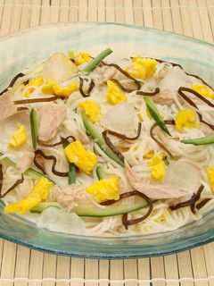塩こん部長の冷やしそうめんチャンプルー-レシピのメイン写真
