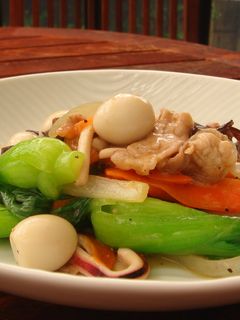 しゃきしゃき♪青梗菜とキクラゲの中華炒め-レシピのメイン写真