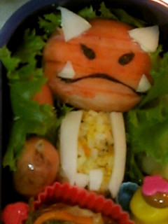 キャラ弁~鬼なめこ-レシピのメイン写真