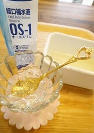 発熱・脱水時に！OS‐１ゼリー☆離乳食-レシピのメイン写真
