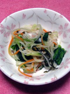 とれたて野菜の塩コンブあえ-レシピのメイン写真