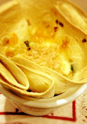 トルティーヤカップのオーブン焼き-レシピのメイン写真