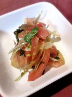トマトとみょうがの塩昆布和え-レシピのメイン写真