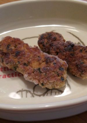 初めて手づかみ離乳食★豆腐ハンバーグ☆-レシピのメイン写真