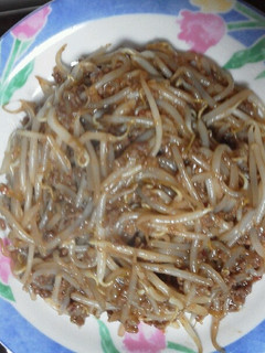 ヘルシー♬満足中華・もやしの麻婆炒め♬-レシピのメイン写真