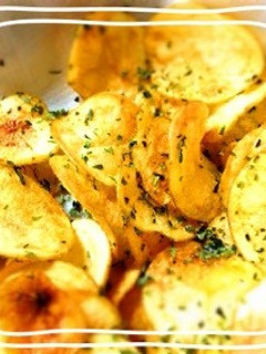 もう買えないぜぇぃ‼簡単ポテトチップ♬-レシピのメイン写真