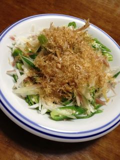 おくら、茗荷、長いものおかかポン酢-レシピのメイン写真