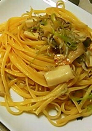 めんつゆで簡単♪しらすの和風パスタ-レシピのメイン写真