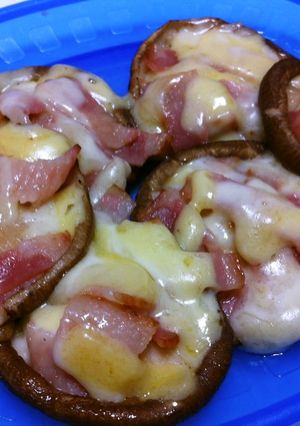 ♡椎茸のチーズベーコン焼き♡-レシピのメイン写真