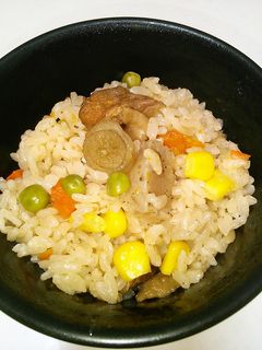 リメイク煮物DE炊き込みご飯-レシピのメイン写真