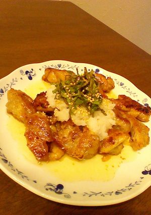 あっさりおろしな鶏ももちゃん-レシピのメイン写真
