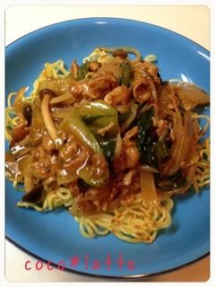 中華風*カレーあんかけ焼きそば-レシピのメイン写真