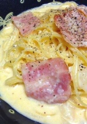 *.＊*・神.*＊.・カルボナーラ-レシピのメイン写真