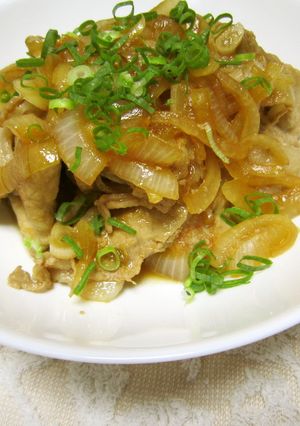 豚肉と玉ねぎのさっぱり焼き-レシピのメイン写真