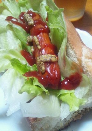 ホットドック-レシピのメイン写真