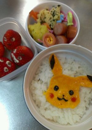 キャラ弁～ポケモン☆ピカチュウ-レシピのメイン写真